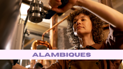 Alambiques en Herbolario Malva